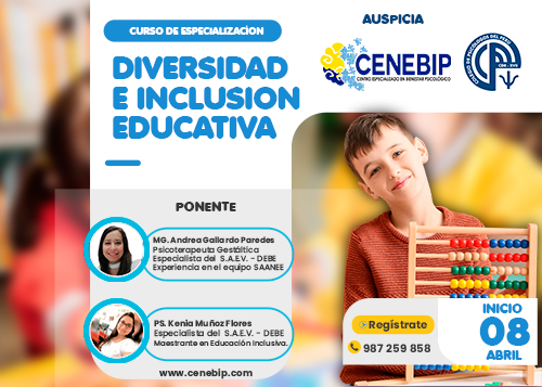 CURSO DE ESPECIALIZACIÓN: «DIVERSIDAD E INCLUSIÓN EDUCATIVA»